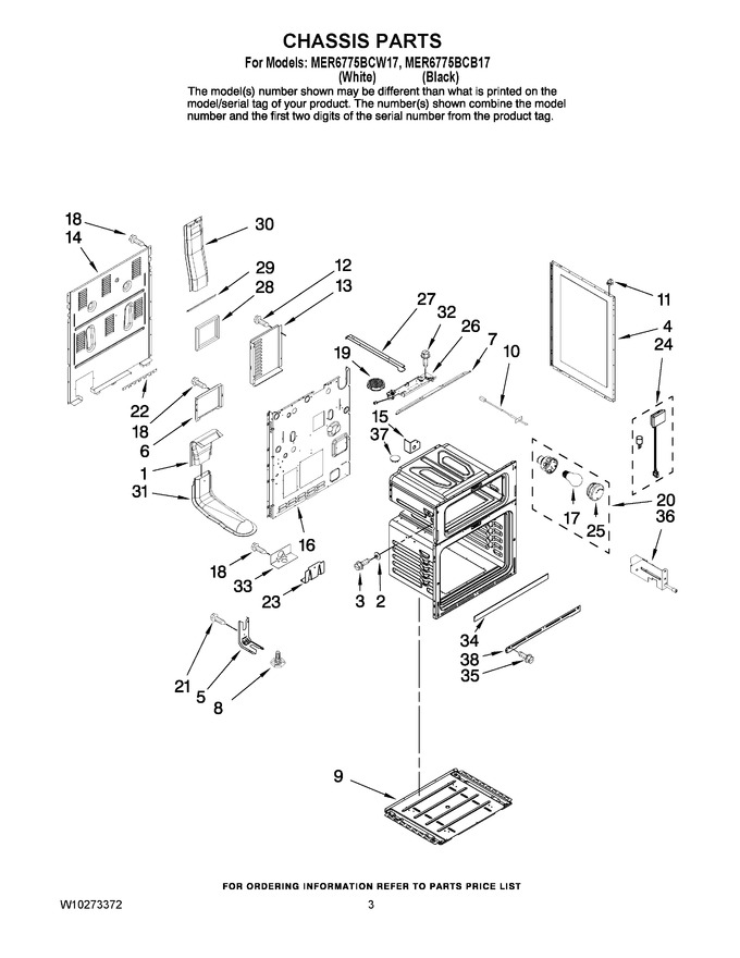 Diagram for MER6775BCW17