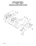 Diagram for 04 - Upper Door Parts