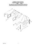 Diagram for 05 - Lower Door Parts