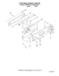 Diagram for 02 - Control Panel Parts