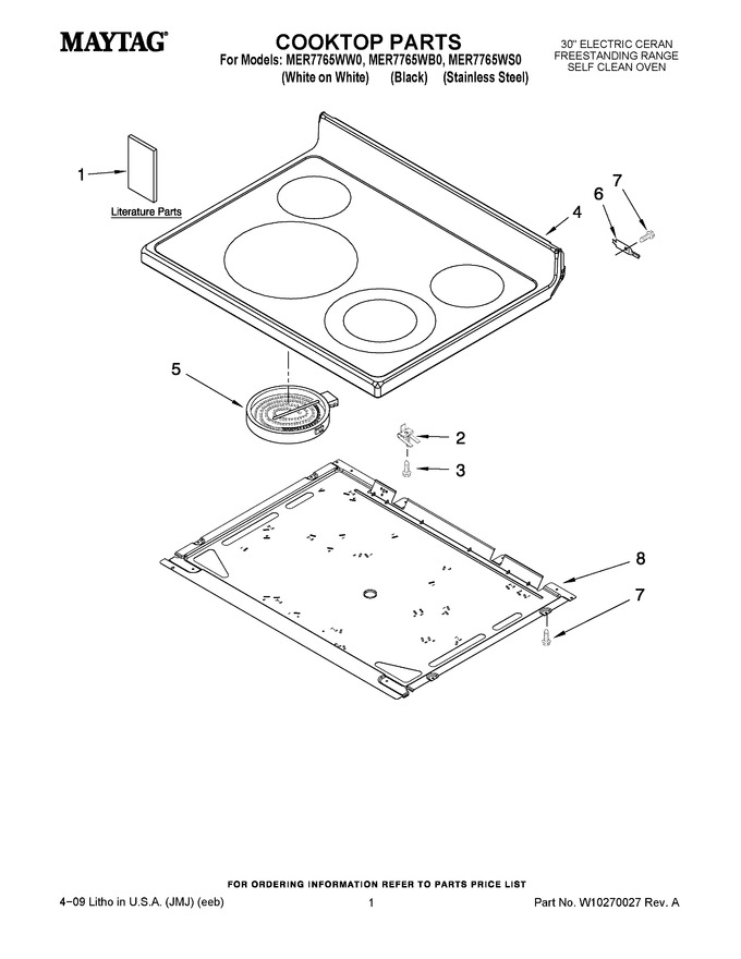 Diagram for MER7765WS0