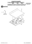 Diagram for 01 - Cooktop Parts