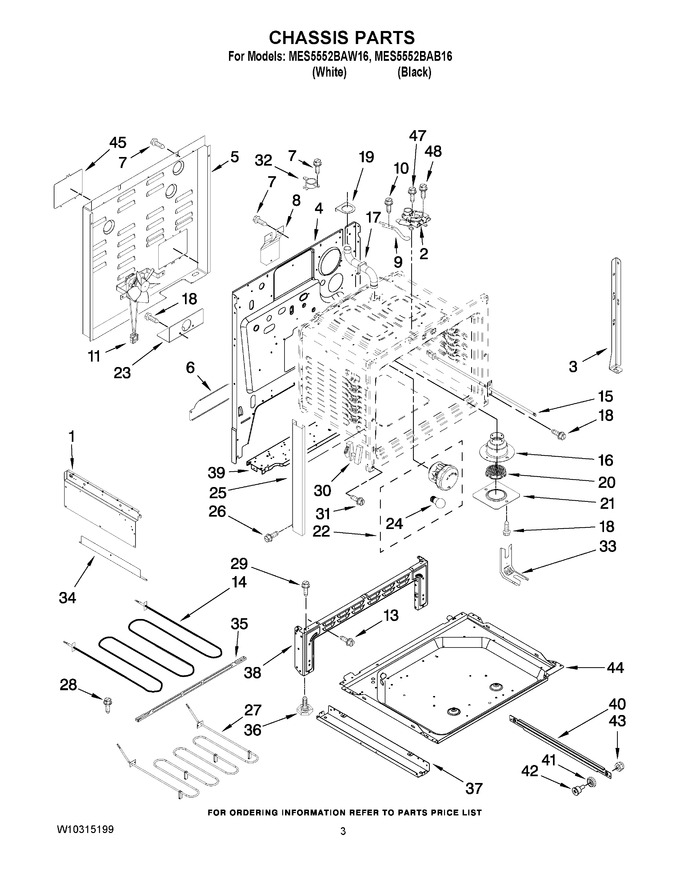 Diagram for MES5552BAW16