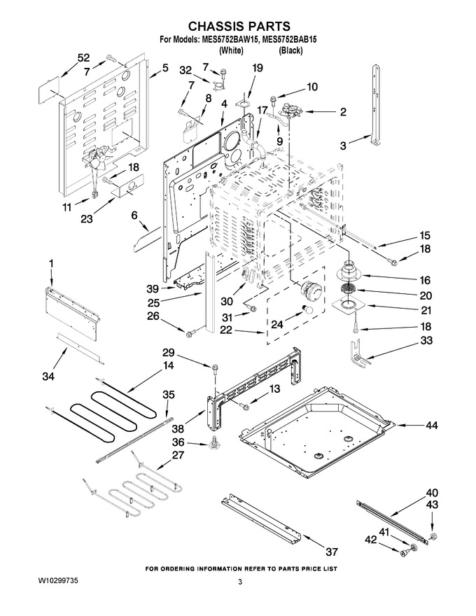 Diagram for MES5752BAW15