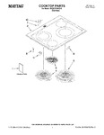 Diagram for 01 - Cooktop Parts