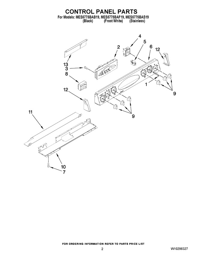 Diagram for MES5775BAF19