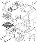 Diagram for 04 - Oven/base