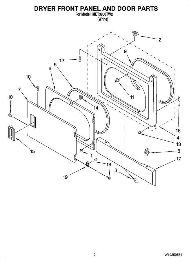 Diagram for MET3800TW2
