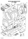 Diagram for 04 - Dryer Bulkhead Parts