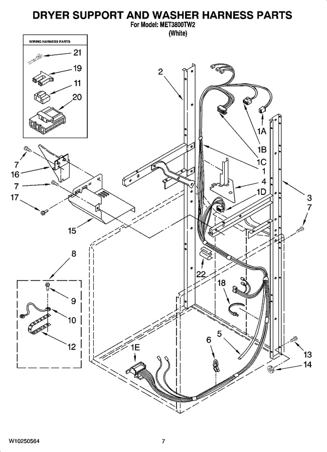 Diagram for MET3800TW2