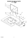 Diagram for 06 - Washer Top And Lid Parts