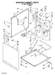 Diagram for 07 - Washer Cabinet Parts