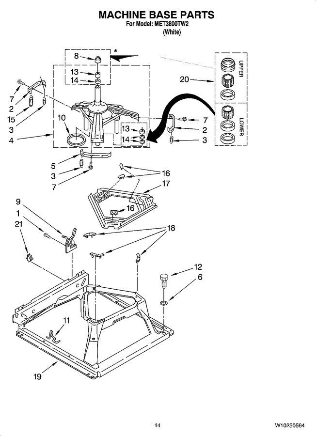 Diagram for MET3800TW2