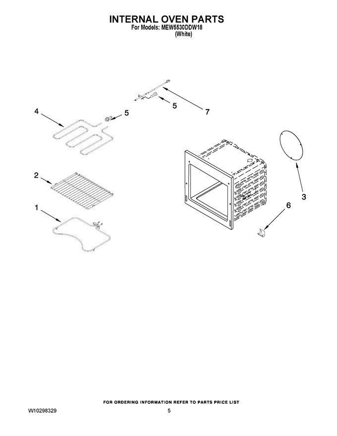 Diagram for MEW5530DDW18