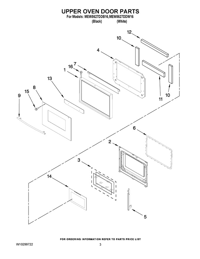 Diagram for MEW5627DDW16