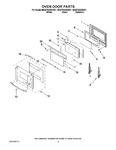Diagram for 02 - Oven Door Parts