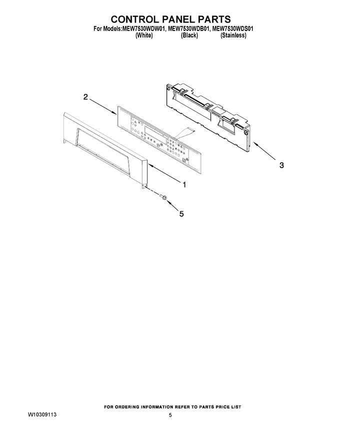 Diagram for MEW7530WDB01