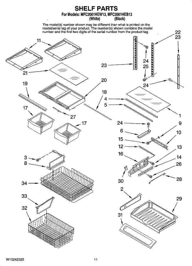 Diagram for MFC2061HEB13