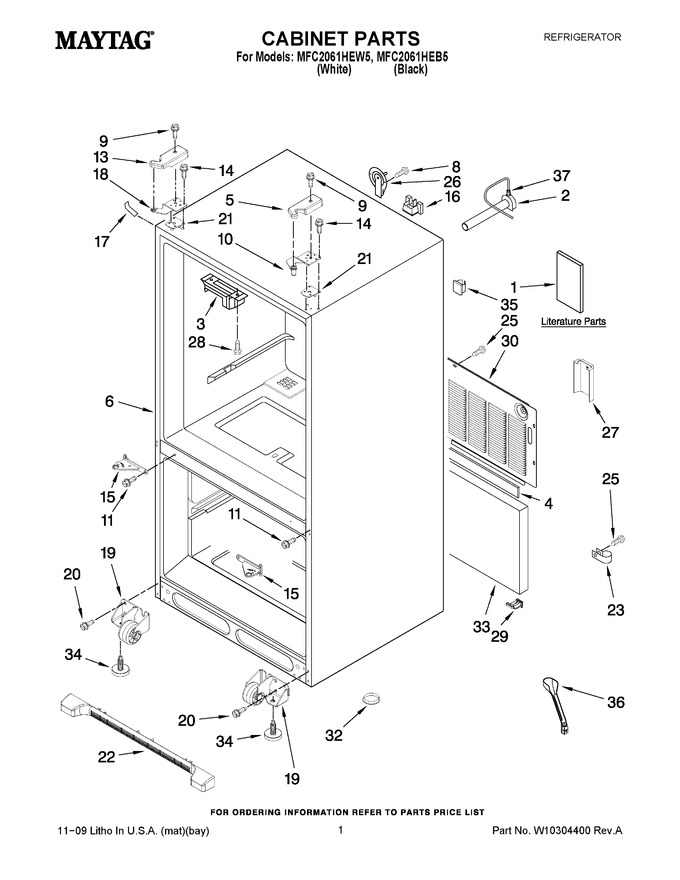 Diagram for MFC2061HEW5