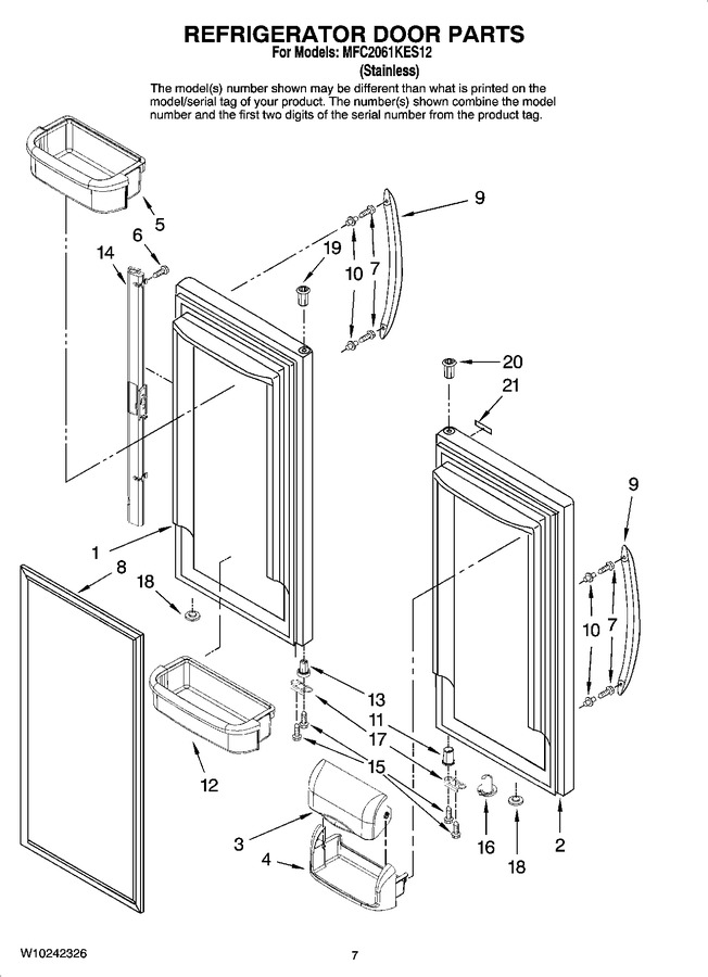 Diagram for MFC2061KES12