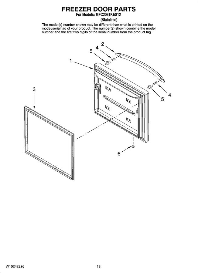 Diagram for MFC2061KES12