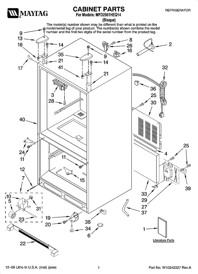 Diagram for MFD2561HEQ14