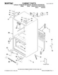 Diagram for 01 - Cabinet Parts