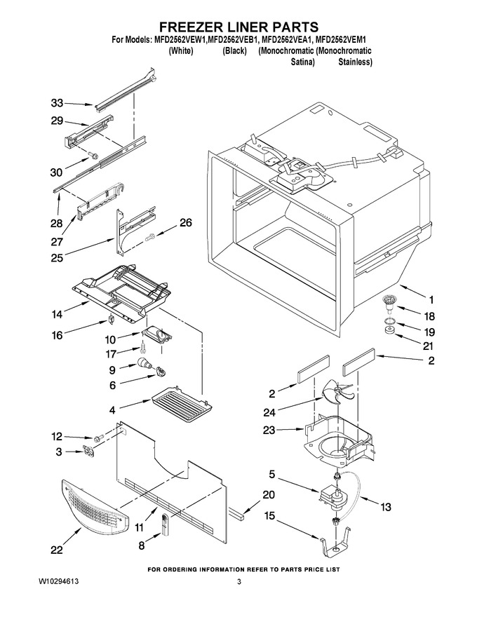 Diagram for MFD2562VEM1