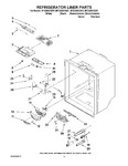 Diagram for 03 - Refrigerator Liner Parts