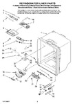 Diagram for 03 - Refrigerator Liner Parts