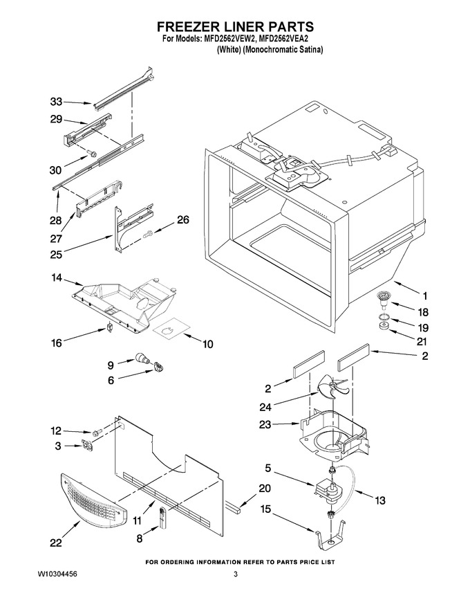 Diagram for MFD2562VEW2