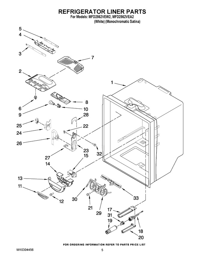 Diagram for MFD2562VEW2