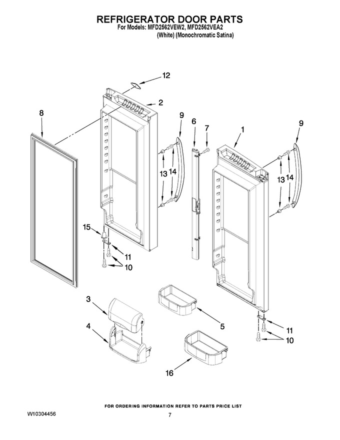 Diagram for MFD2562VEA2
