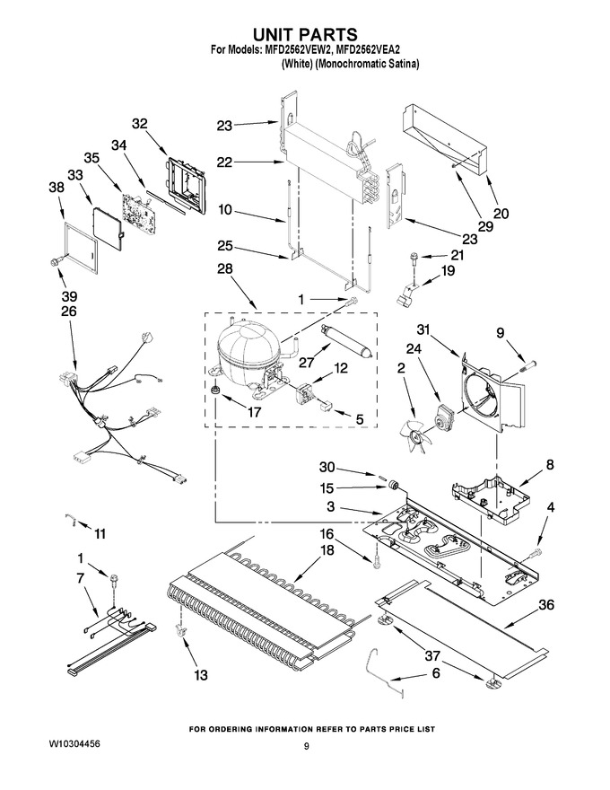 Diagram for MFD2562VEW2