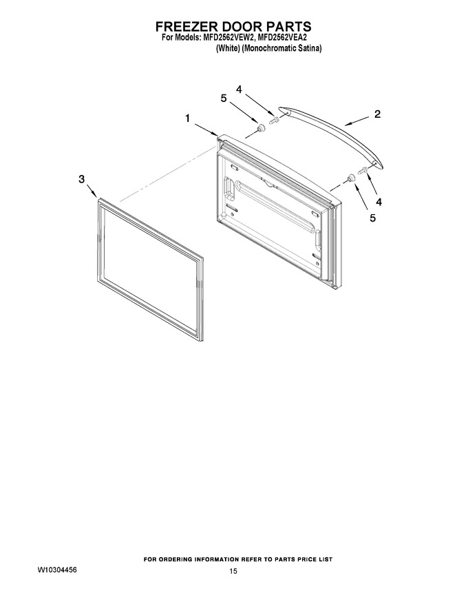 Diagram for MFD2562VEW2