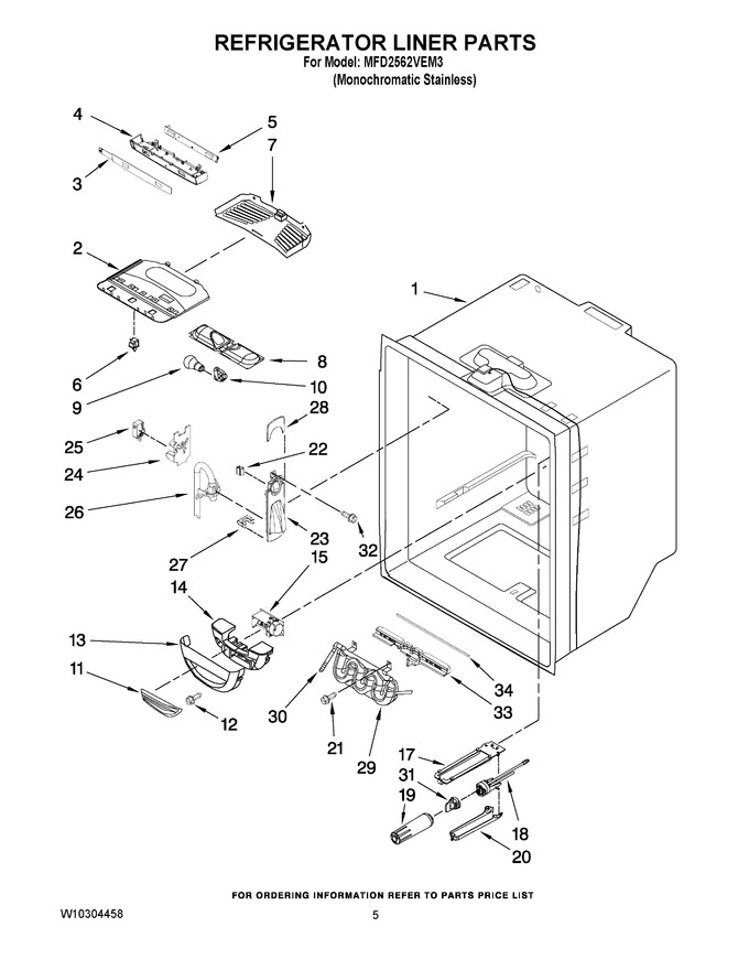 Diagram for MFD2562VEM3