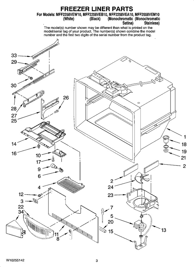 Diagram for MFF2558VEM10