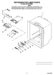 Diagram for 04 - Refrigerator Liner Parts