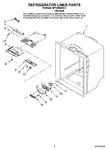 Diagram for 04 - Refrigerator Liner Parts