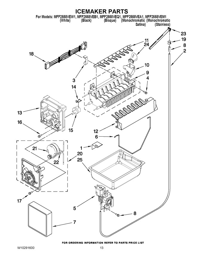 Diagram for MFF2558VEB1