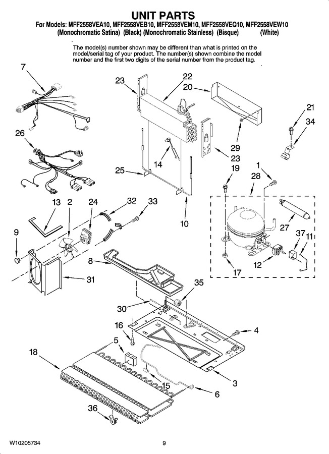 Diagram for MFF2558VEB10