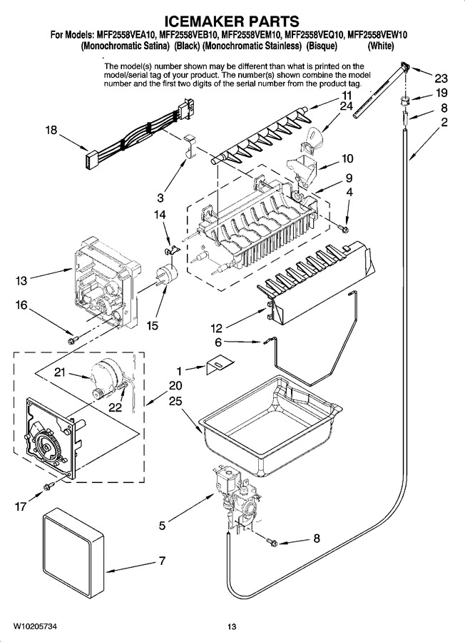 Diagram for MFF2558VEA10