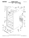 Diagram for 01 - Cabinet Parts