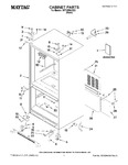 Diagram for 01 - Cabinet Parts
