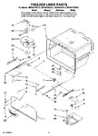 Diagram for 05 - Freezer Liner Parts