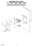 Diagram for 07 - Dispenser Front Parts