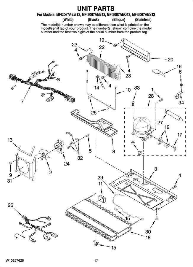 Diagram for MFI2067AES13