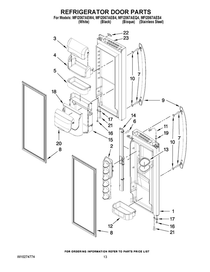 Diagram for MFI2067AEW4
