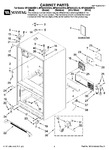 Diagram for 01 - Cabinet Parts