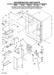 Diagram for 02 - Refrigerator Liner Parts